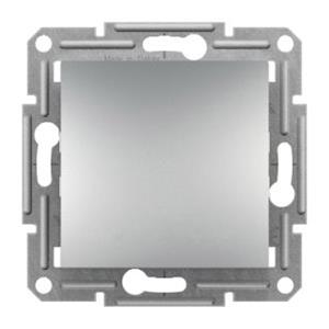 SCHNEIDER ASFORA – SLIJEPI POKROV ZA 1  ELEMENT BEZ OKVIRA – ALUMINIJ
